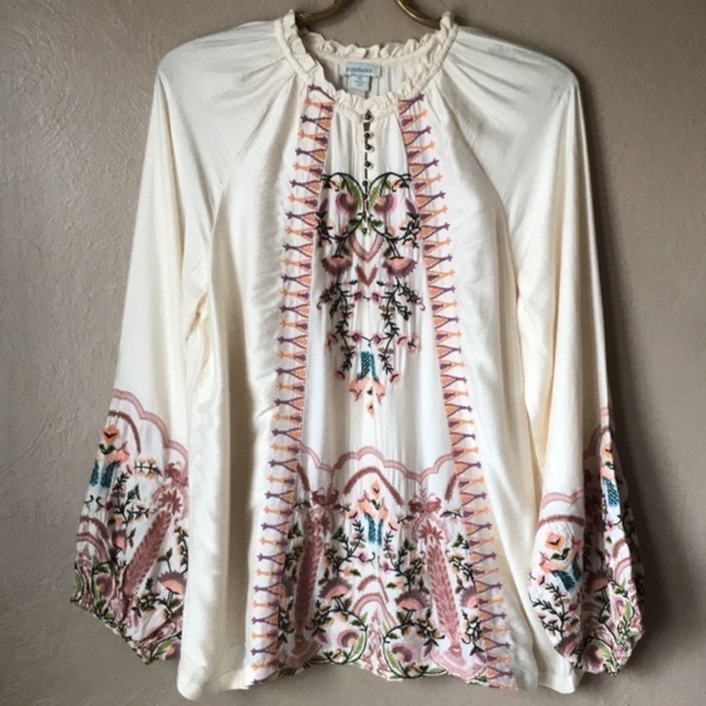 Sundance Botanica Blouse Size XS